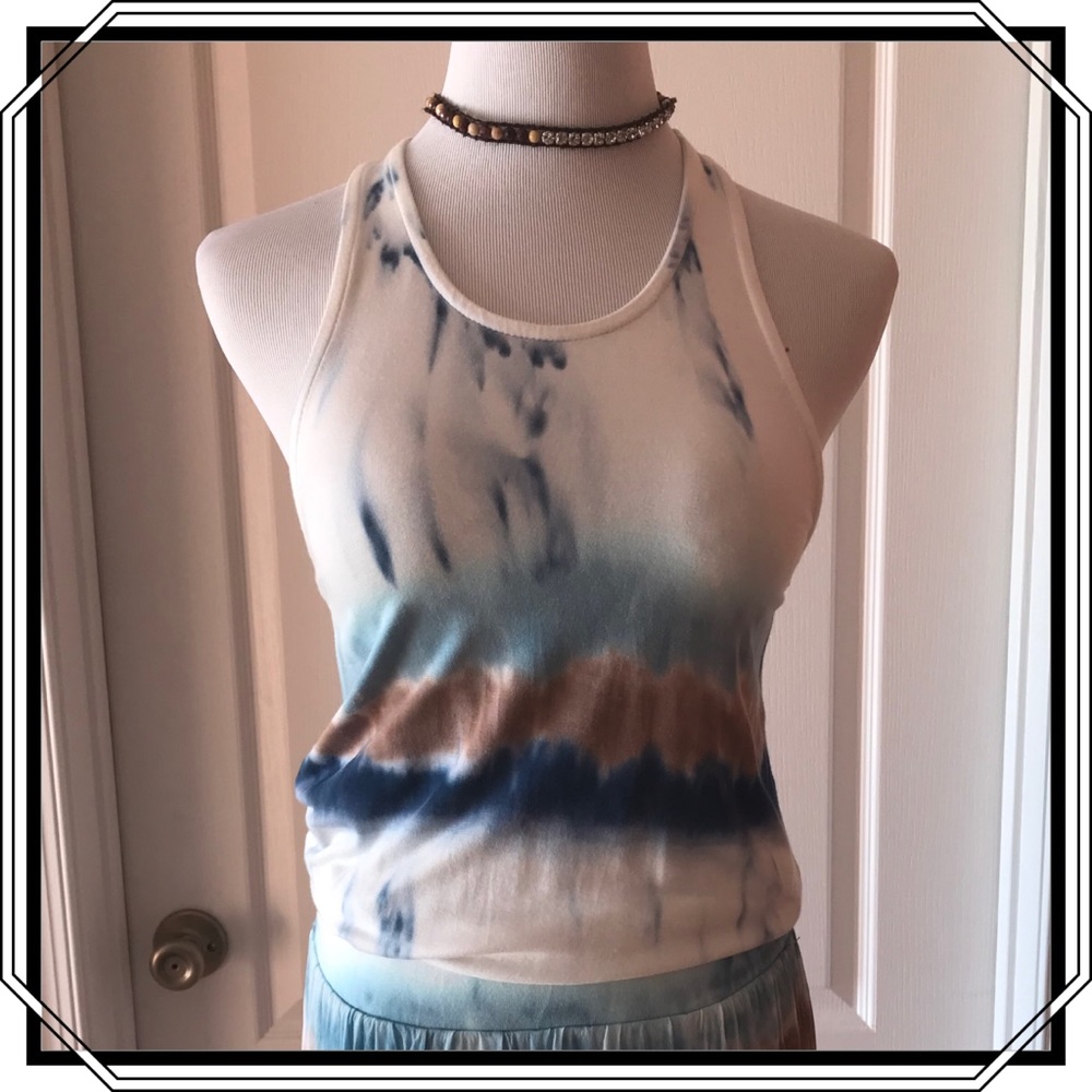 Young Fabulous & Broke Tie Dye Maxi Dress XS - Picture 3 of 7